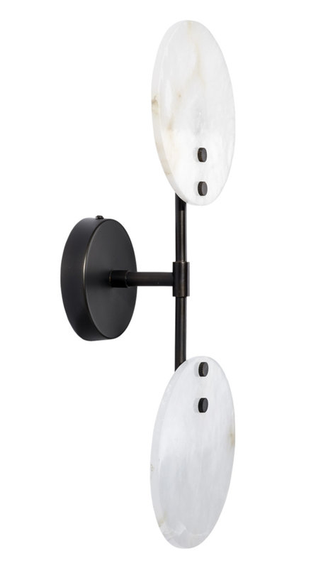 Oracle 2 - Light Armed Sconce, Bronze