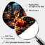 Music Jazz Fusion Vibrant - Nebula Shape Large Music 3D Wall Clock-106198582