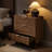  31.5''W Large Walnut Fluted Nightstand Set of 2, 3 Drawer Night Stand Bedside Table, Wood Bedroom Nightstand , 29.35'' H X 31.5'' W X 15.75'' D-1629877936-1629603862
