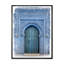 Porte d'entrée en bois traditionnelle marocaine traditionnelle - photographie sur toile-67232792-67232785