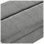 Lit-lit pliant en chenille Omni l 46,02 po x P 28,47 po x H 17,74 po