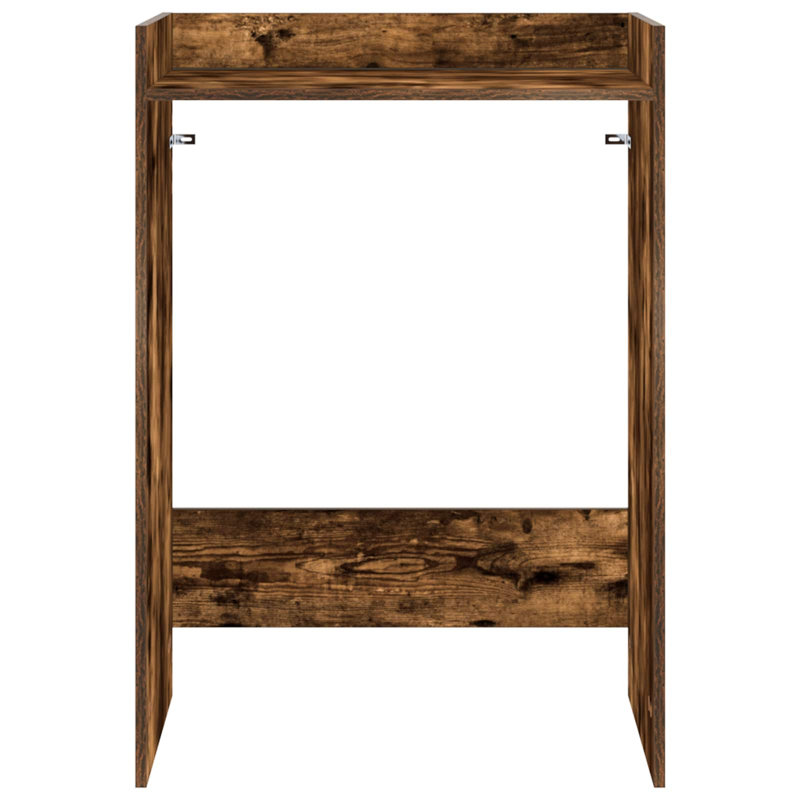 Freestanding Bathroom Cabinet, Smoked Oak