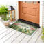 Non-Slip Floral Outdoor Doormat