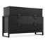 Ensemble de commode et commode 2 pièces Ebern Designs - commode haute 6 tiroirs et 6 tiroirs doubles-107173891