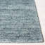 Tapis bleu marine en laine / coton touffeté à la main Moniz-315403687