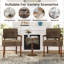 Ensemble de fauteuils d'appoint en velours côtelé de 32,6 po de hauteur pour salon Soave Soave-2129008958