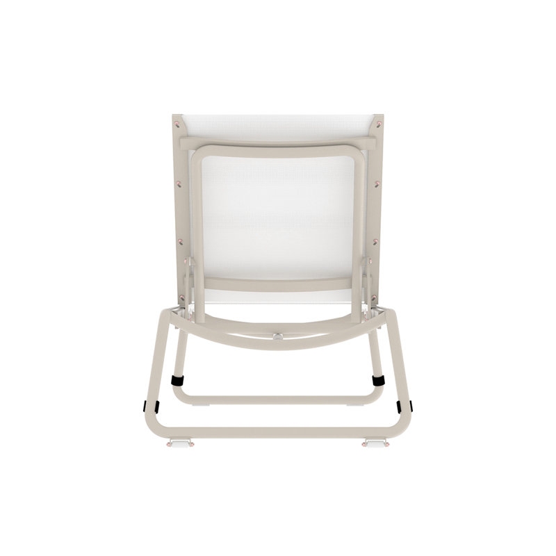 Corail Outdoor Chaise Lounge, Gray
