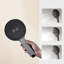 Système de douche mural noir mat à trois poignées Juno Commercial