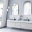 Segovia Gothic 16" L x 12" W x 4" H Grey Handmade Rectangular Vessel Bathroom Sink