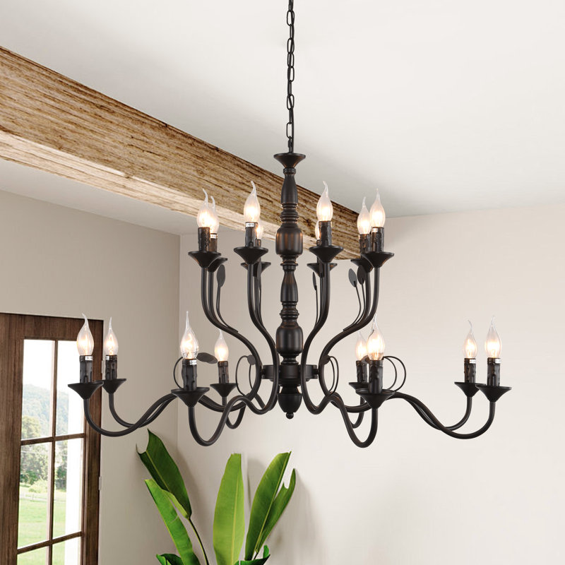 16 - Light Dimmable Classic / Traditional Chandelier
