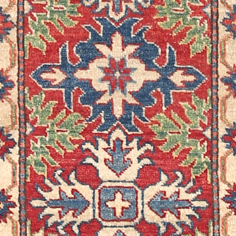 Tapis rouge / ivoire Dakara