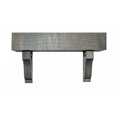 Poplar Floating Shelves W/Corbels