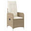  Ensemble bistro 9 pièces avec coussins en rotin beige-903745992