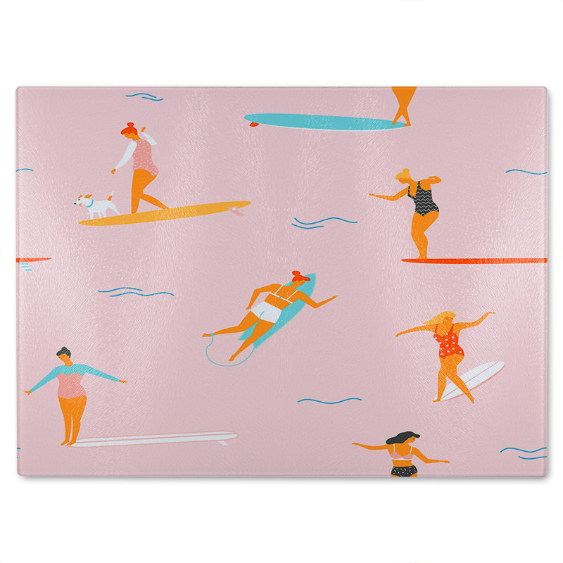 Surfers Glass Chopping Board
