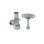 5/8" x 3/8" Quarter Turn Angle Valve with Loose Key