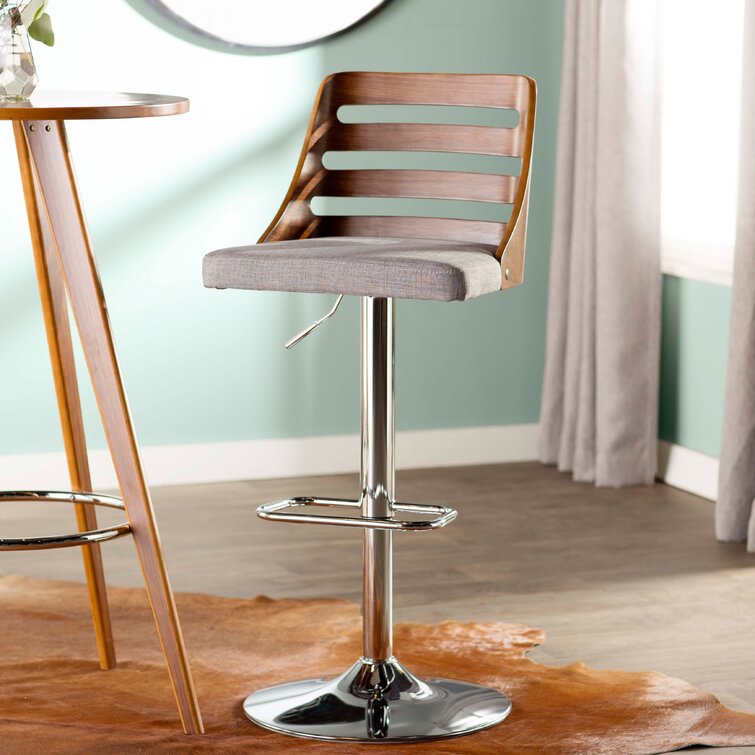 Anim Swivel Adjustable Height Bar Stool