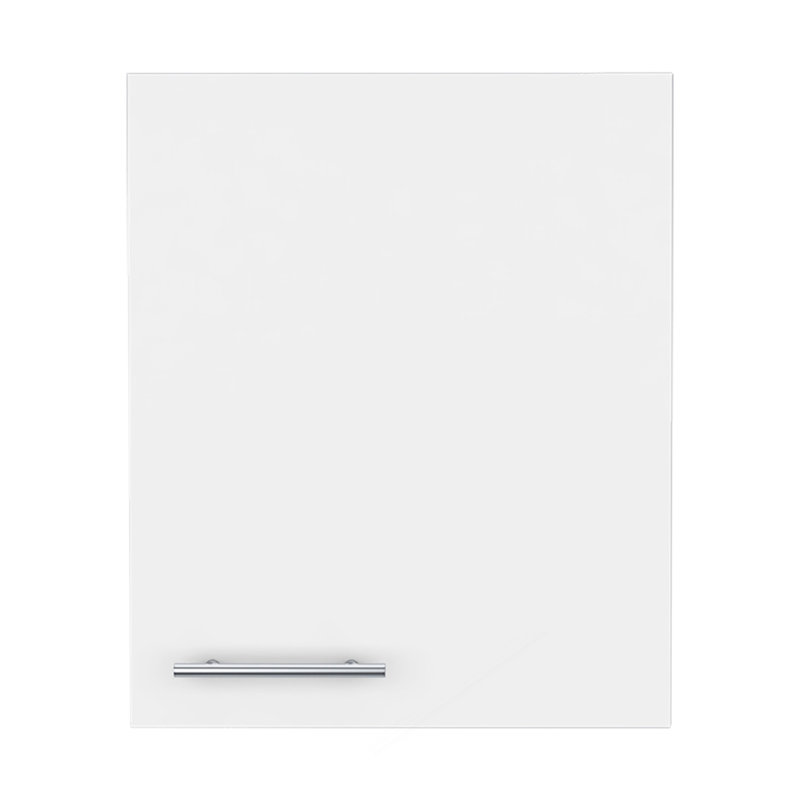 Armoire murale Dennard, cuisine, blanc, Blanc