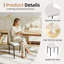 48.5 cm H Upholstered Chenille Dining Chair-1799155539
