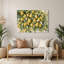 Art mural en métal beige poire aux fruits-687974160