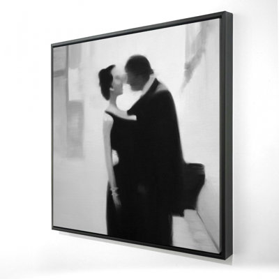 " Couple In The Street " on Canvas