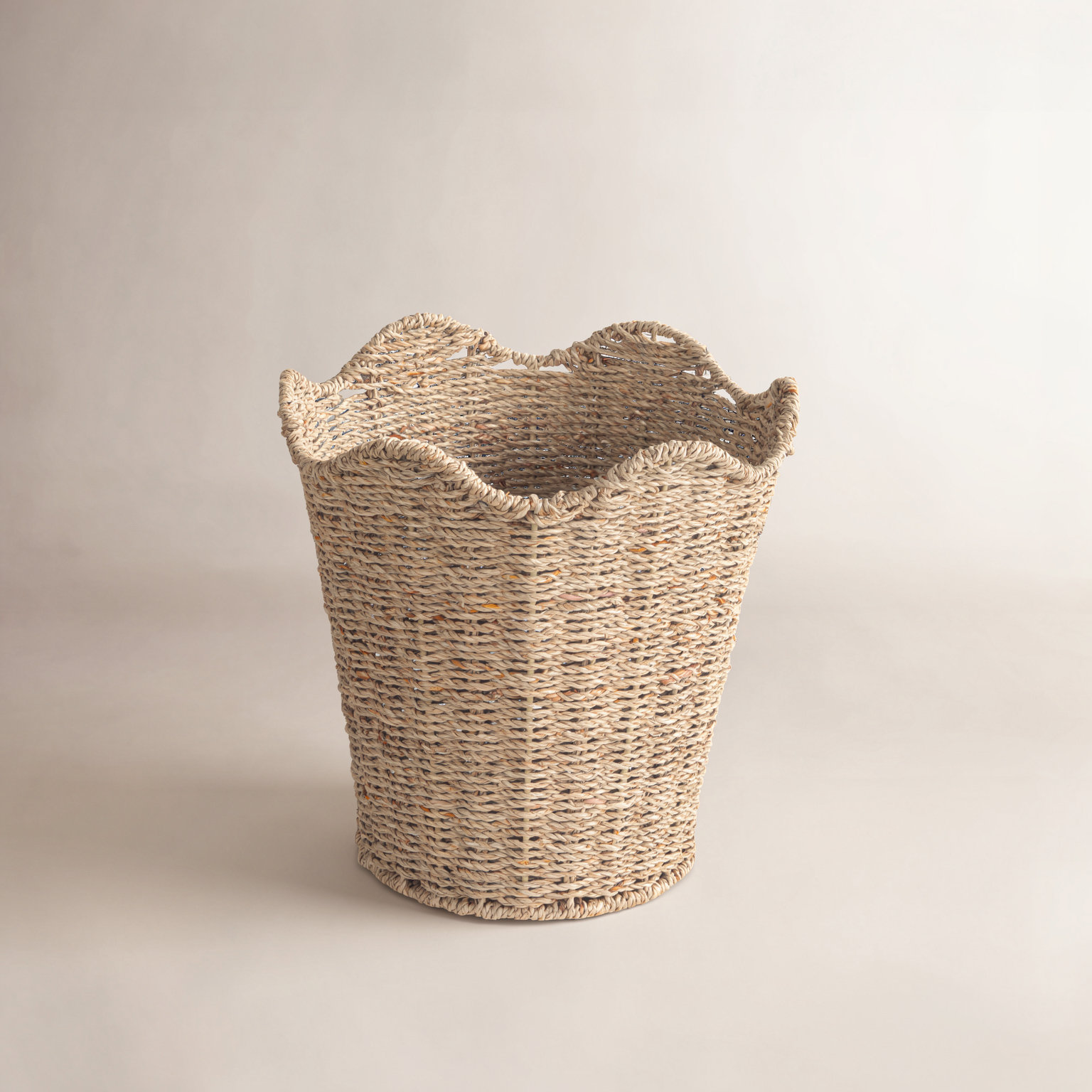 Handwoven Seagrass Storage Bin