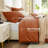 EXQ Home Fluffy Comforter Set Twin Size,2 Pieces Bed Set,Terracotta-135968492-135968505