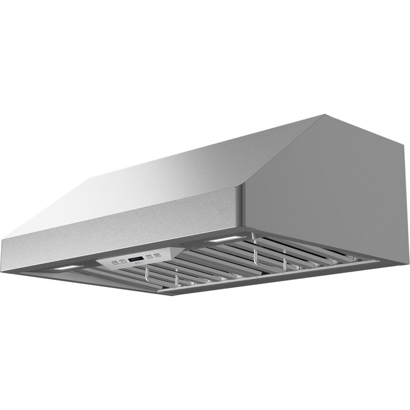 Tempest I 30 in. 650 CFM Under Cabinet Mount Range Hood with LED Light in Stainless Steel, 36"