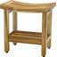 Sumba Shield Teak Shower Bench