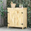 Armoire de rangement extérieure galvanisée pour outils de jardin avec deux tablettes internes pour l'équipement de jardin et les fournitures de piscine