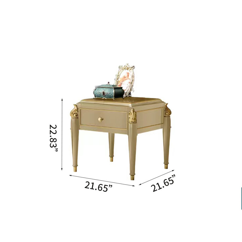 Chor Solid Wood End Table