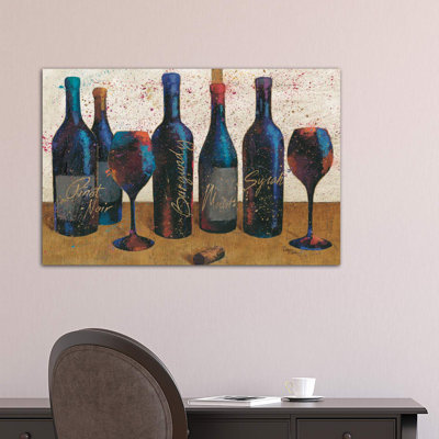 «Wine Splash Light I» par All That Glitter - reproduction d'art