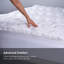 Surmatelas Bedgear React Pro Performance avec housse rafraîchissante instantanée-136257357