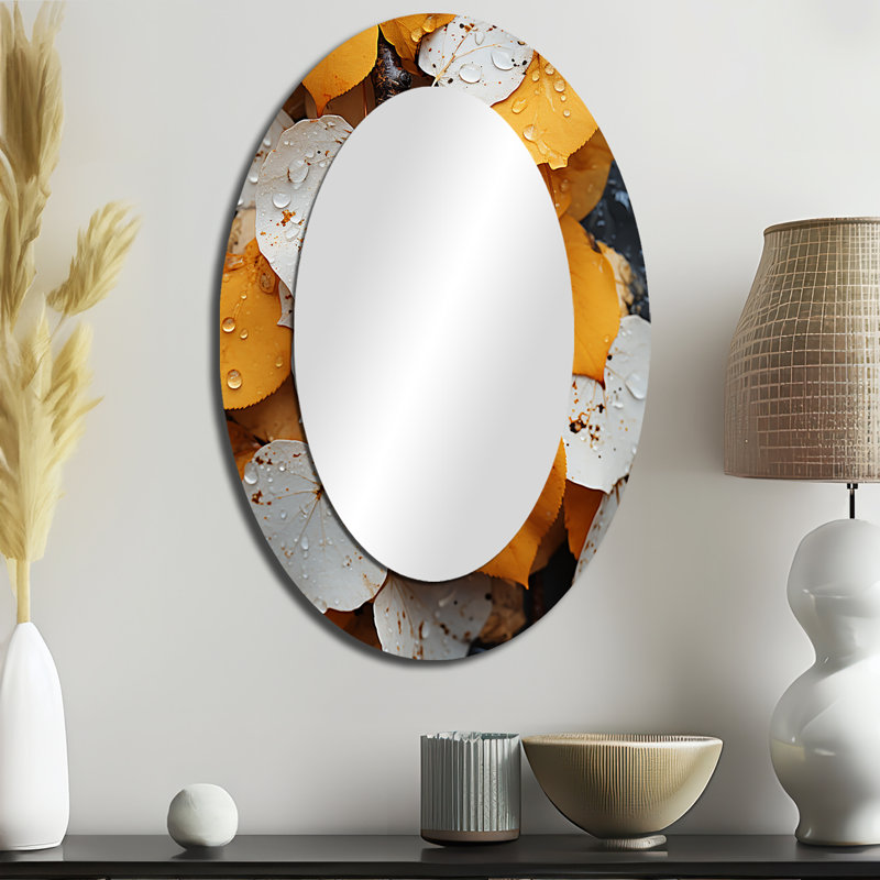 Loar - Miroir paysager en métal, 36 po x 24 po