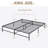 Mclea 14 Inch King Metal Bed Frame, Low Profile Platform Bed, Heavy Duty Steel Mattress Foundation, Noise-Free Support, No Box Spring Needed, Under Bed Storage, Easy Assembly-631505881-548672902