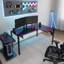 Bureau en L, noir, 60 po
