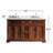 Claireville 60 " W Freestanding Standard Double Vanity Bathroom Vanity With Marble Top