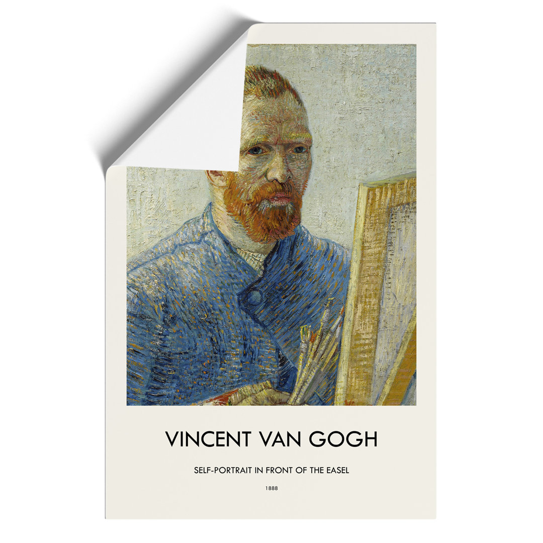 Self Portrait Print by Vincent van Gogh - Frameless Print
