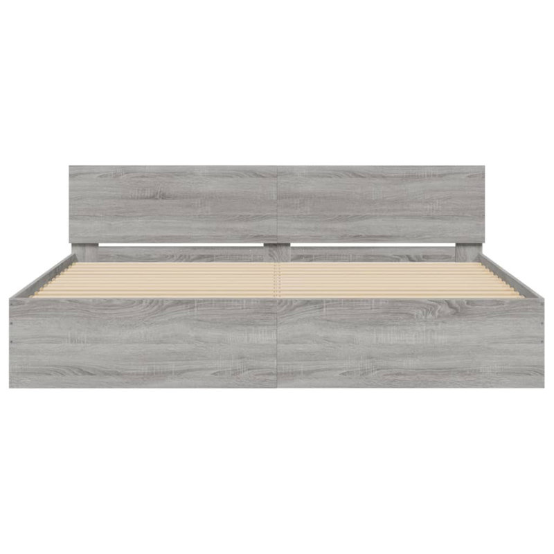 Cadha Bed, Grey Sonoma