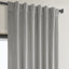 Rideaux en velours moelleux Matra pour chambre à coucher ‑ rideaux obscurcissants pour les fenêtres de salon, panneau simple-1630843091-1630843105