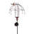 Leella Metal Abstract Rain Gauge