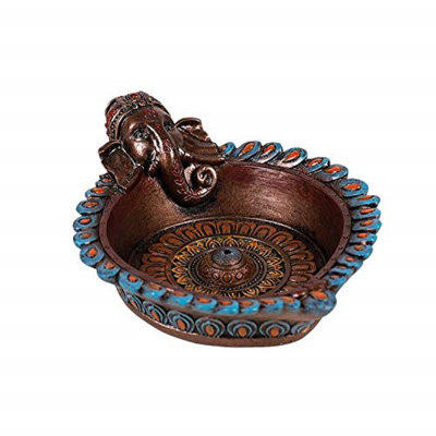 Figurine brûleur d'encens Pacific Giftware Ganesha Head