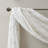 Diamond Sheer Embroidered Window Drape Scarf