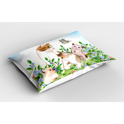 Family Cotton Machine Tufted Sham Set