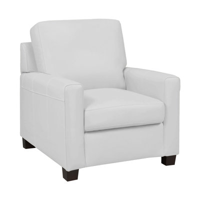Fauteuil en cuir Anum