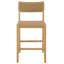 Tabouret de comptoir tissé Dutton-1061266534
