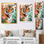 Impression d'art mural Navin - tigre-106091900-106091896