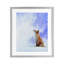 Fox and Gentle Snowfall, reproduction encadrée sous verre, conception de James Corwin-1558246496-1558246504