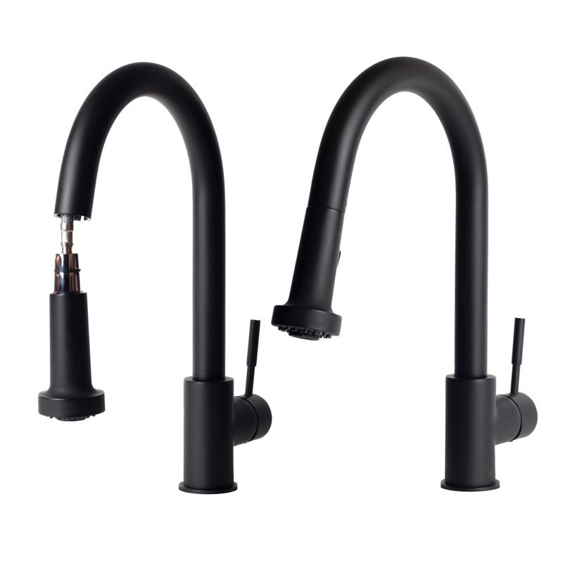 ZLINE Monet Kitchen Faucet, Matte Black