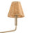 38" 5-Light Chandelier with Handwoven Rattan Shade