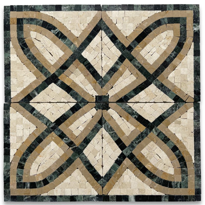 Carrelage mural en mosaïque 6 po x 6 po
